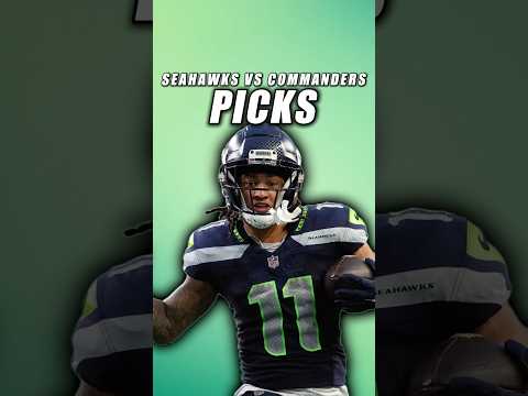 Seahawks vs Commanders Picks🏈#nfl #PatrickMahomes #Seahawks #Commanders #football #shorts #nflpicks