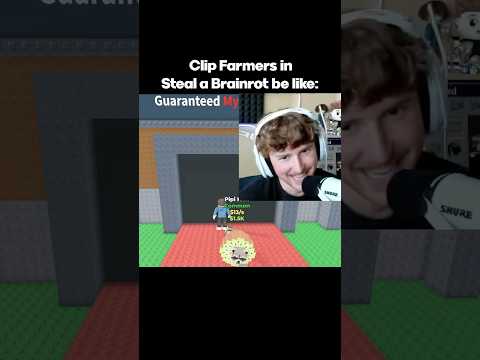 Clip Farmers in Steal a Brainrot be like: