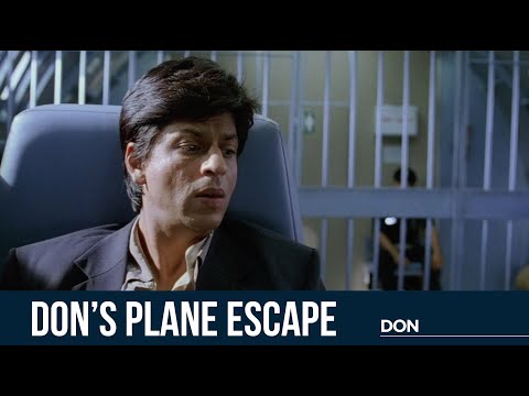 Donโs Plane Escape | Don | Shah Rukh Khan | Farhan Akhtar