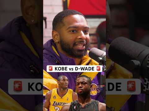 KOBE or D-WADE? Round 1 GOAT Bracket debate 🚨👀