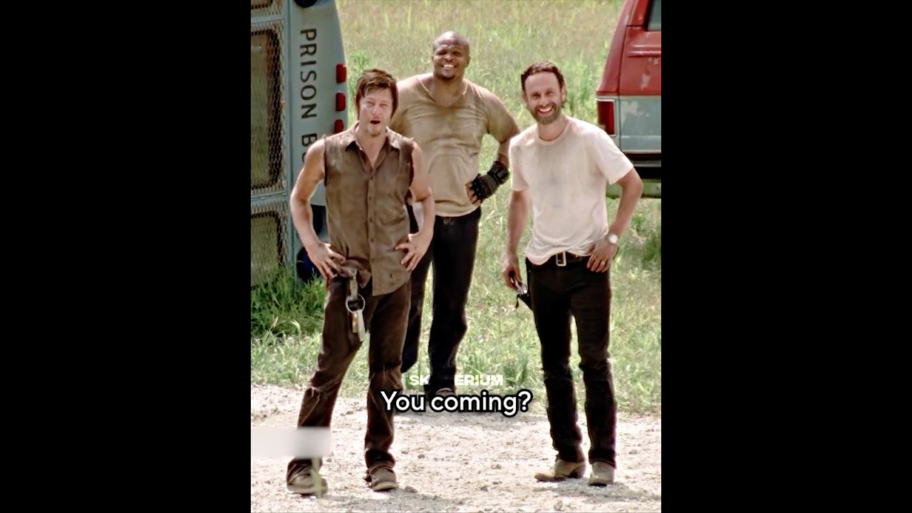 Daryl Teases Glenn in The Walking Dead 😅