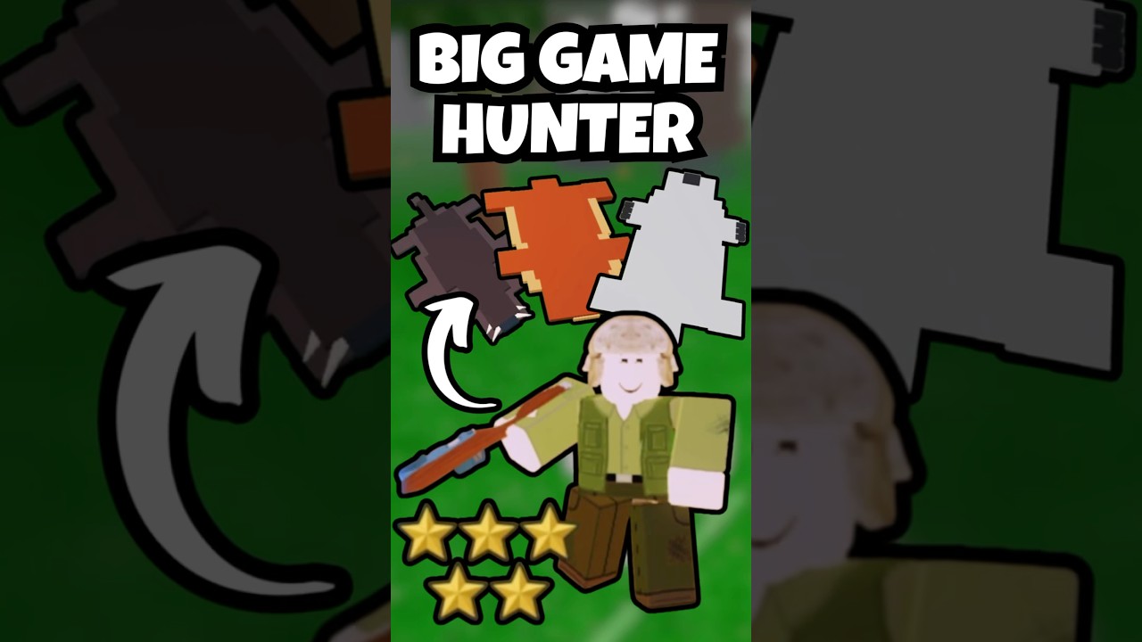 Best Class in 99 Nights? Big Game Hunter is OP! 🎯