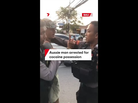 Australian man accused of cocaine possession in Bali