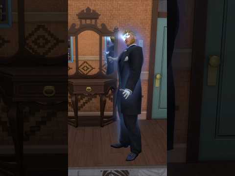 This ghost in The Sims 4 can POSSESS other people! #sims #sims4