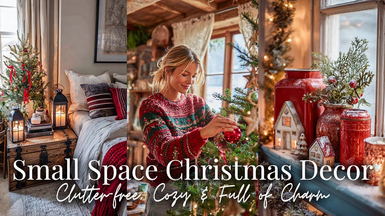 Small Space Christmas Decor Ideas 2025 ๐