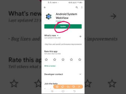 Fix Android WebView Enable Issue 🛠️