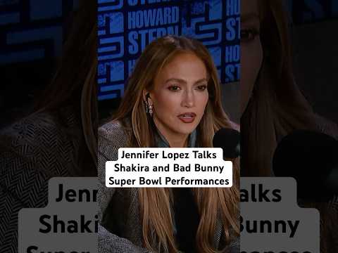 Jennifer Lopez Talks Shakira and Bad Bunny Super Bowl Performances (2025)