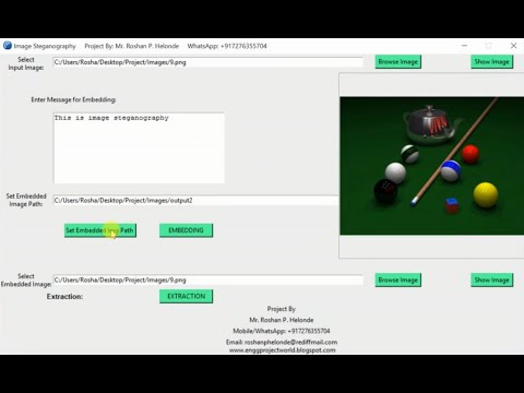 Image Steganography Using Python Project Code || Text Hiding In Image Python Project Source Code