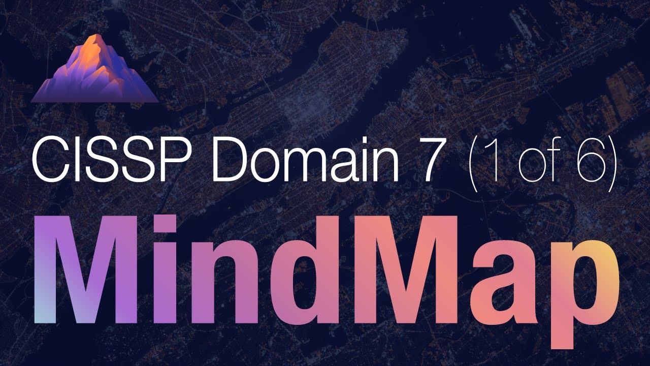 CISSP Domain 7 Investigations Review & Mind Map 🧠
