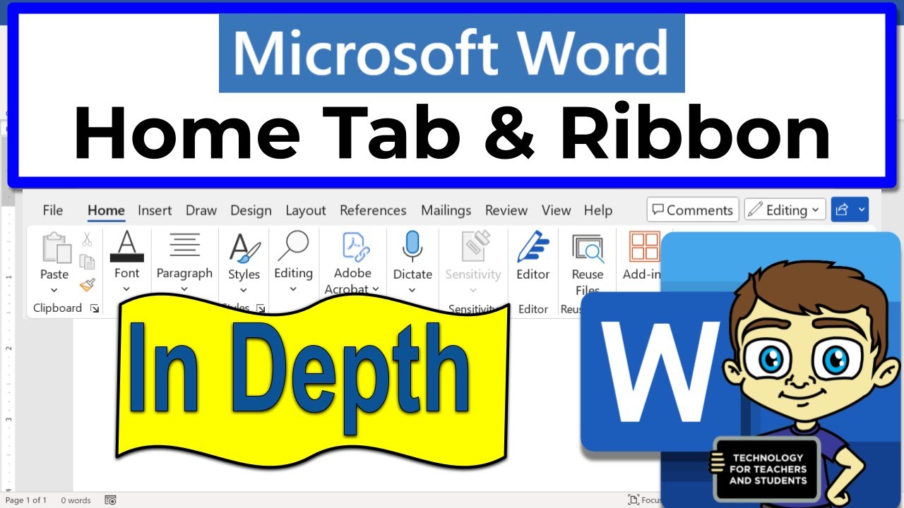 Mastering the Microsoft Word Home Tab & Ribbon