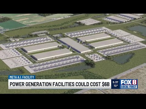Meta's $10 billion AI data center could be one of Louisiana's biggest power projects ever