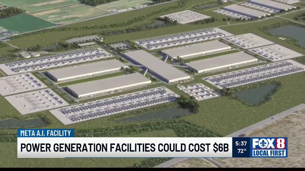 Meta's $10B AI Data Center Could Be Louisiana's Largest Power Project ⚡