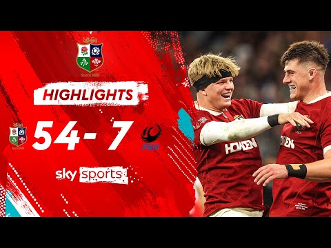 Lions rack up EIGHT TRIES in opening game Down Under 🦁 | Lions vs Western Force | Highlights