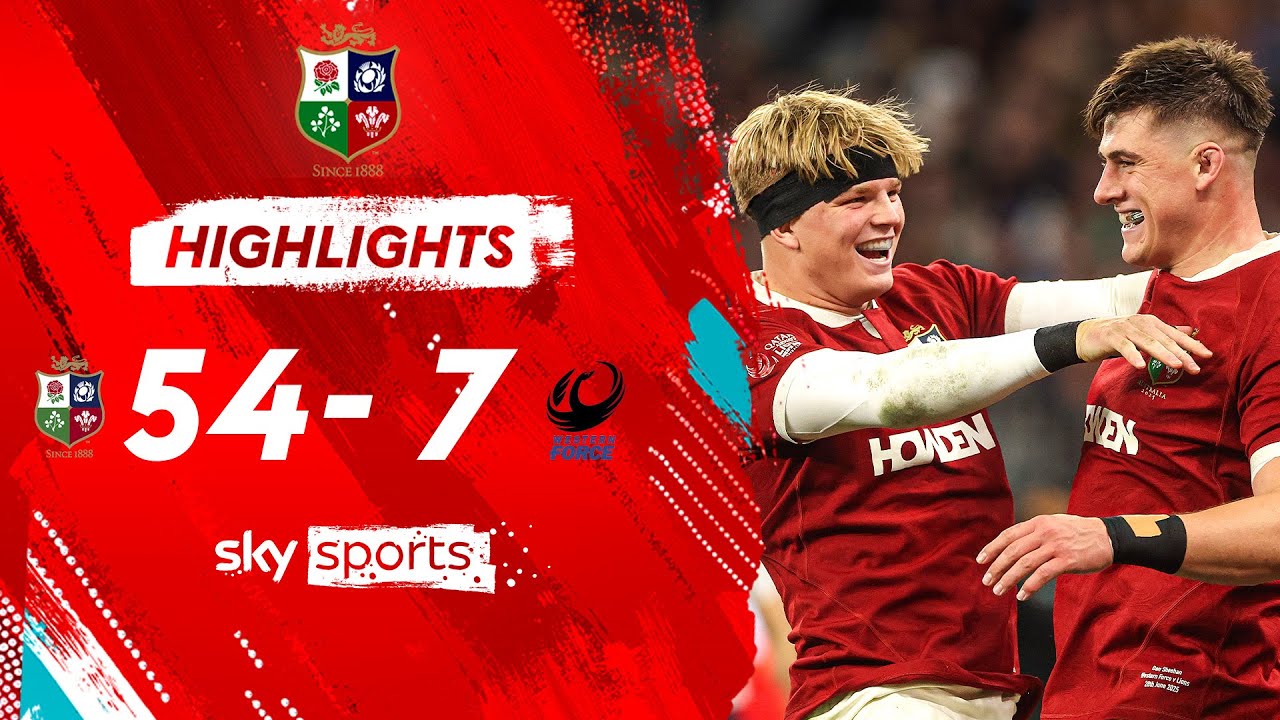 Lions Dominate with 8 Tries in Exciting Opening Match Down Under 🦁