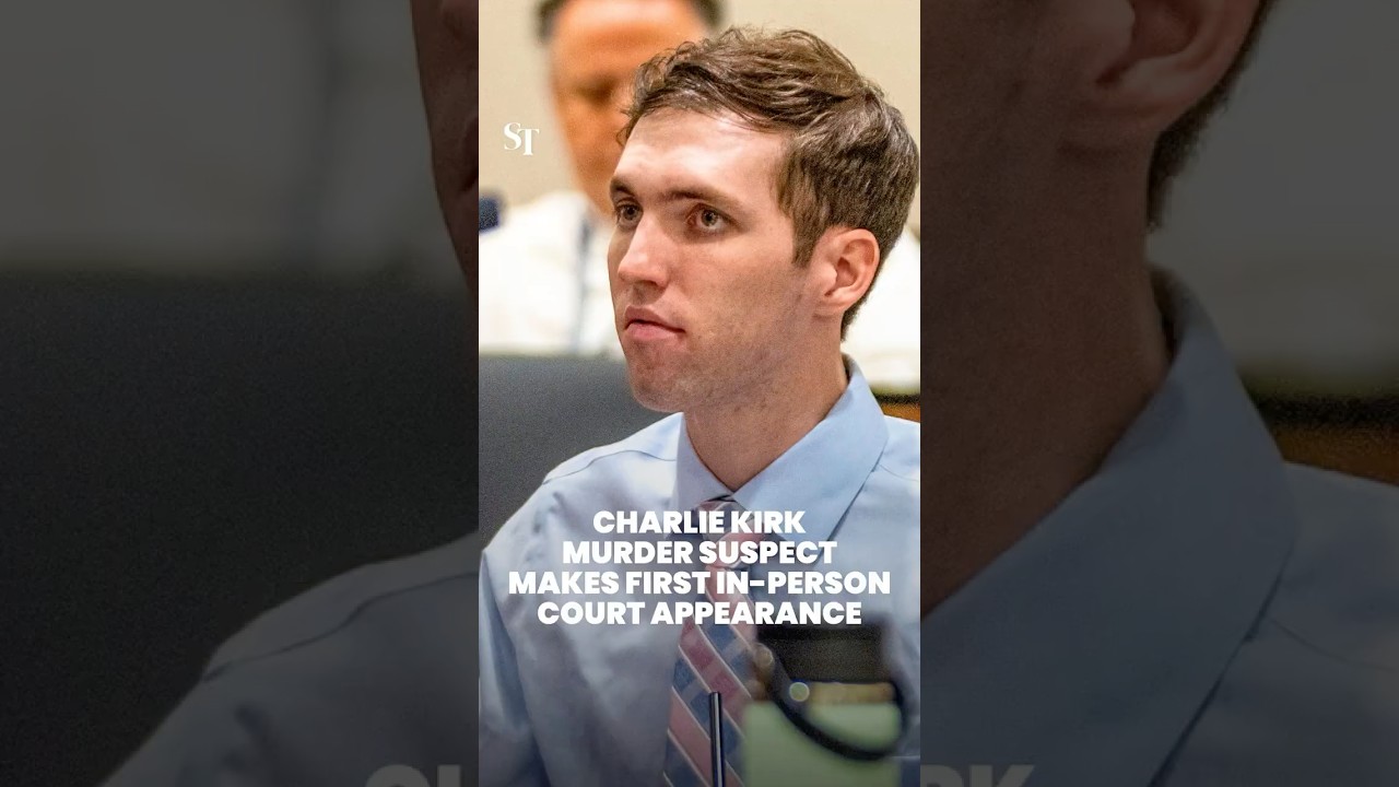 Charlie Kirk shooting: Suspect makes his first in-person court appearance