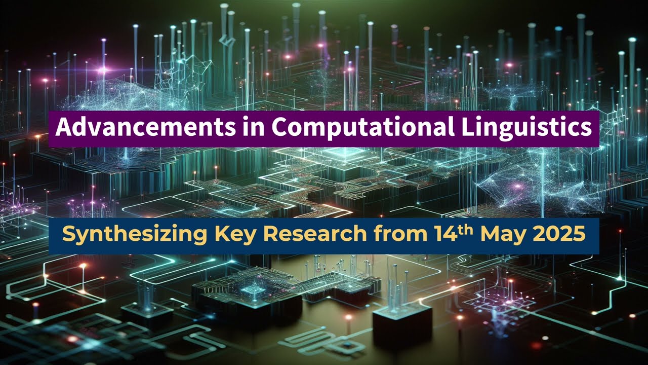 AI Frontiers in Computational Linguistics: Breakthroughs (May 2025)