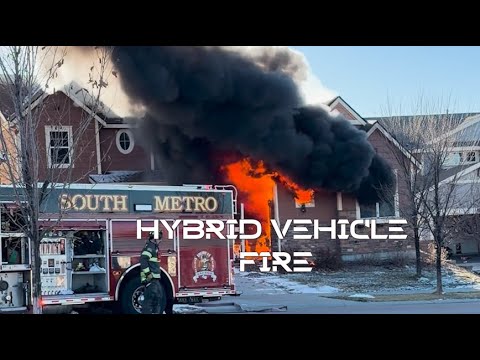 Garage Fire Involving Hybrid Vehicle 🚒