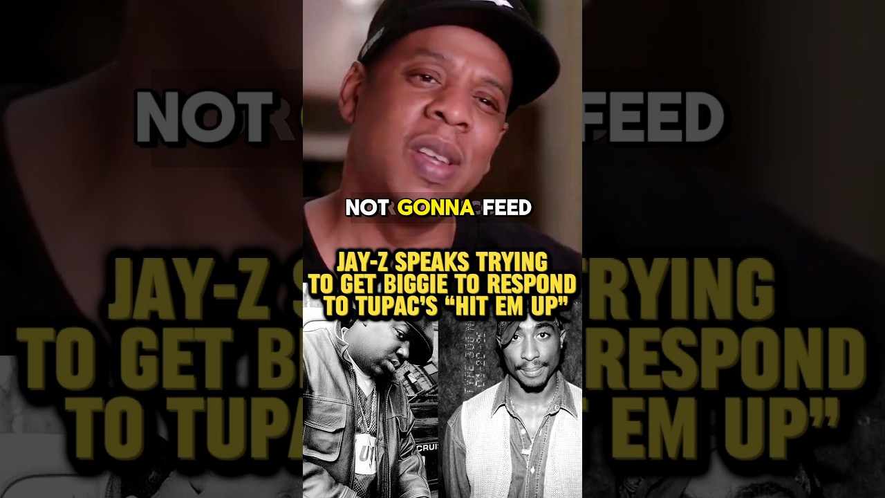 Jay-Z on Urging Biggie to Respond to 2Pac's Diss 🎤