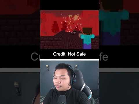REACT MEME MINECRAFT LUCU INDONESIA!! #161 #shorts