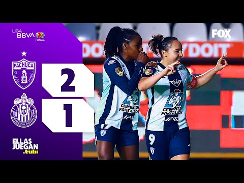 PACHUCA VS CHIVAS | RESUMEN | LIGA MX FEMENIL | APERTURA 2025 | JORNADA 16