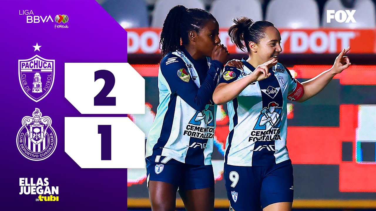 Resumen del Partido Pachuca vs Chivas - Jornada 16 Liga MX Femenil Apertura 2025 ⚽