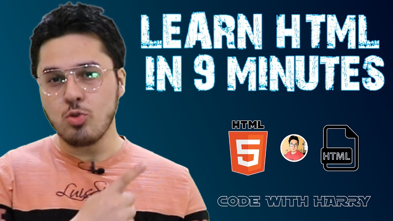 HTML Basics in Just 9 Minutes – Learn in Hindi 🌐