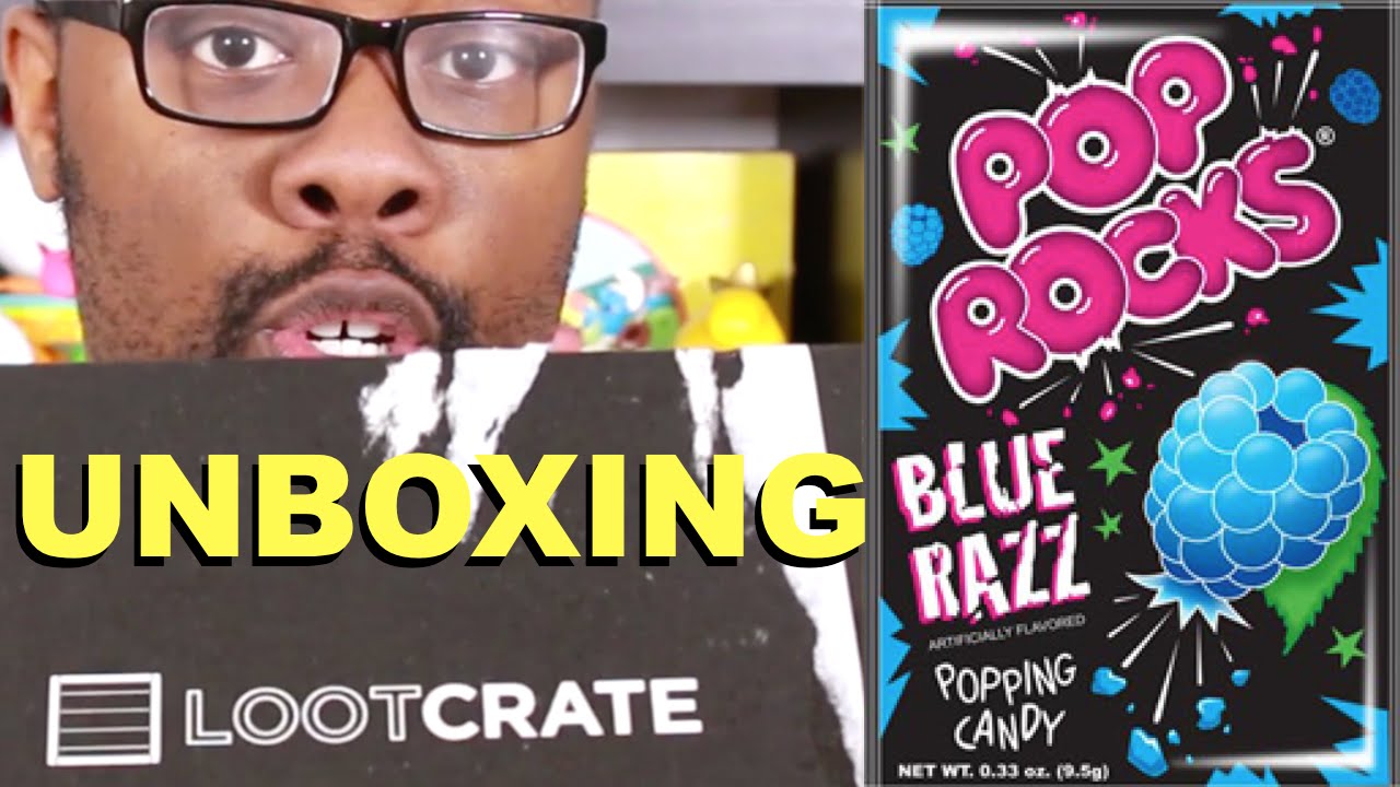 First Pop Rocks Unboxing! Lootcrate Galactic 🎸