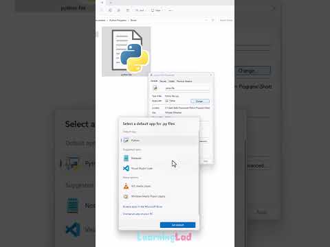 How to Run Python Programs ( .py Files ) on Windows 11 Computer #learnpython #pythonlearning