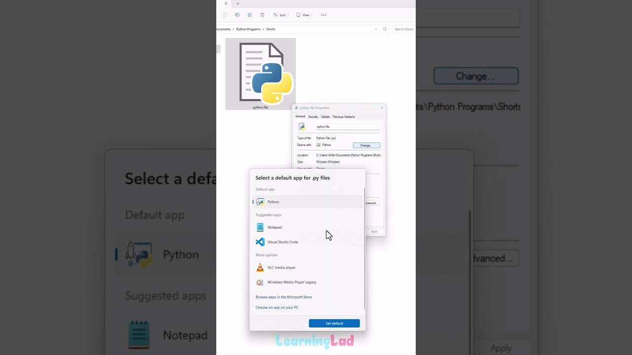 Easiest Way to Run Python (.py) Files on Windows 11 🖥️