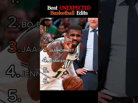 Ranking Best UNEXPECTED Basketball Edits 🏀