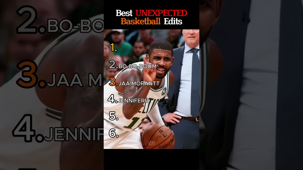 Top Unexpected Basketball Edits You Must Watch 🏀