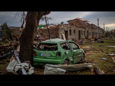 Hodonín tornádo - (Lužice) - tragedie lidí naživo - 24.06.2021