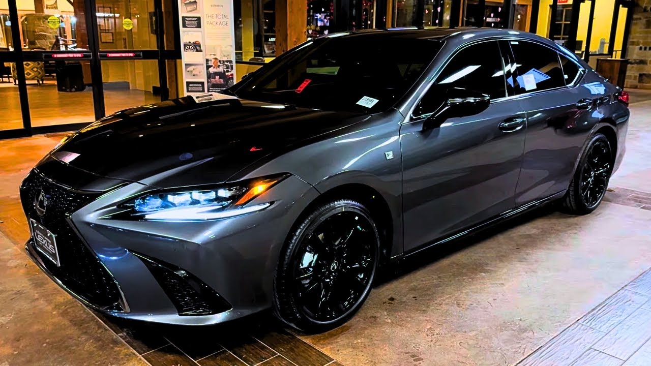 2025 Lexus ES350 F Sport Black Line Walkaround 🚗