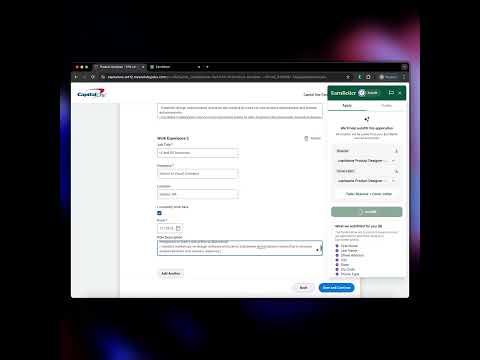 Free Chrome Extension that Autofills Job Applications
