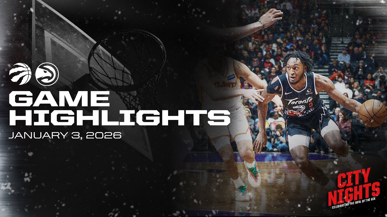 Raptors vs. Hawks Game Highlights | January 3, 2026