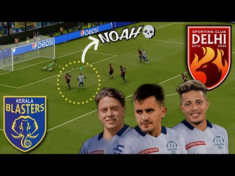 Super Cup Thriller 🔥 Kerala Blasters vs Sporting Club Delhi ProEvolutioner 📈 Pes Gameplay Malayalam