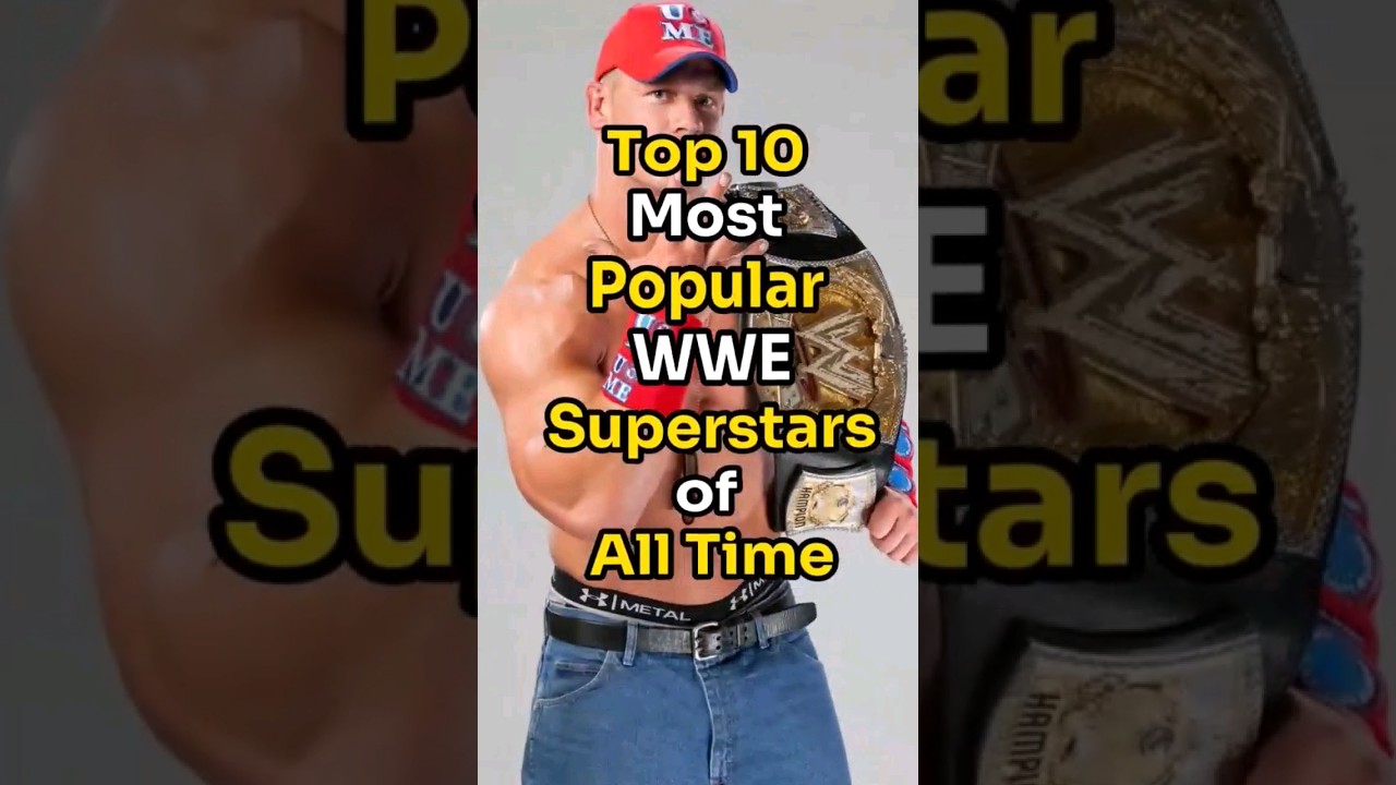 Top 10 Most Popular WWE Superstar Of All Time.🤠✅💯#top10 #sports #wwe #wwe2k23 #wrestler  #wrestling