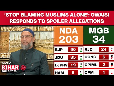 Bihar Election Results | Asaduddin Owaisi Hails Seemanchal Gains, Rejects 'Spoiler' Charge