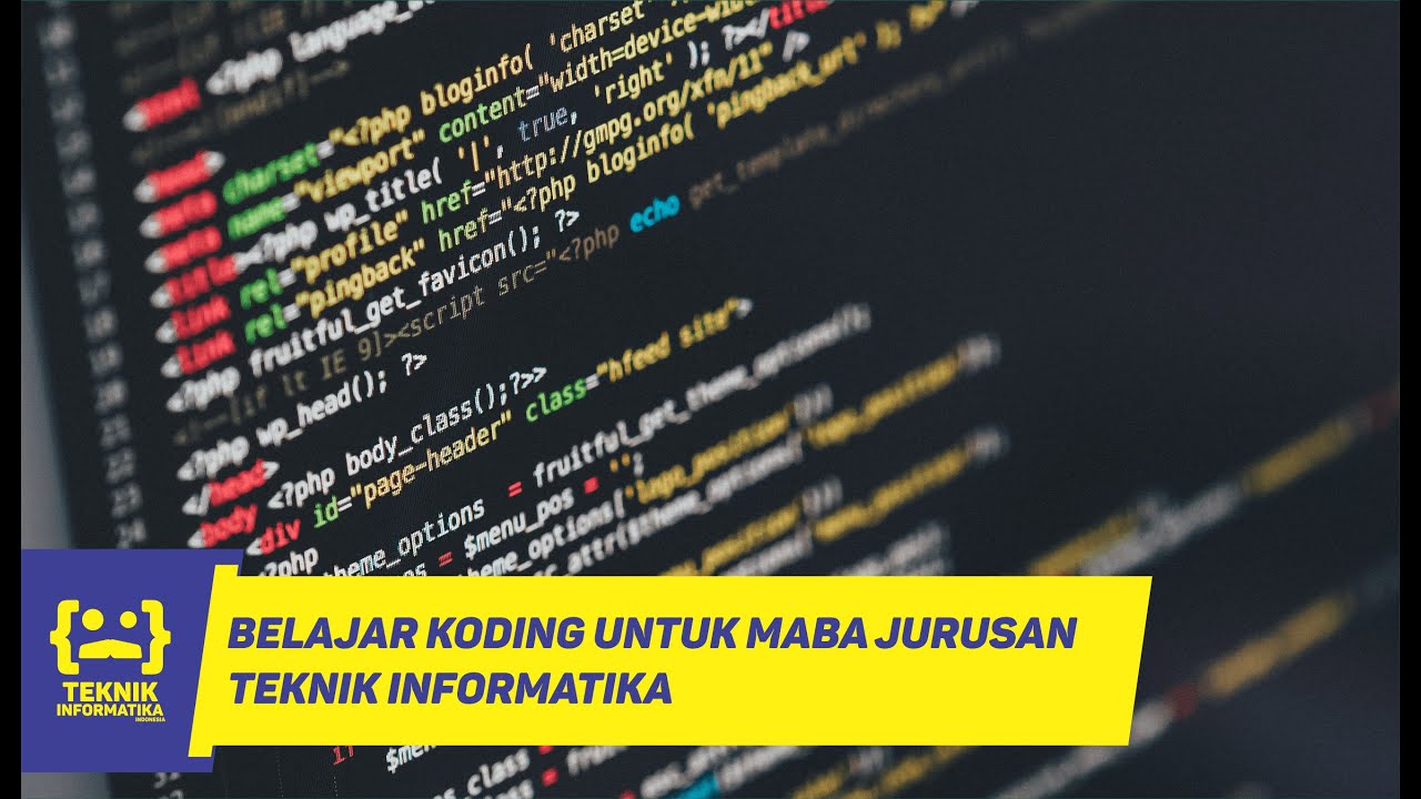 Belajar Coding untuk Mahasiswa Baru Jurusan Teknik Informatika #3