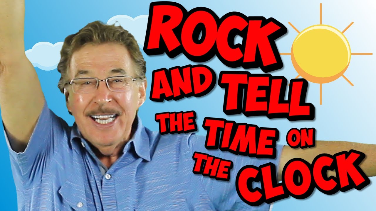 Rock & Learn to Tell Time 🕒 | Kids Clock Song