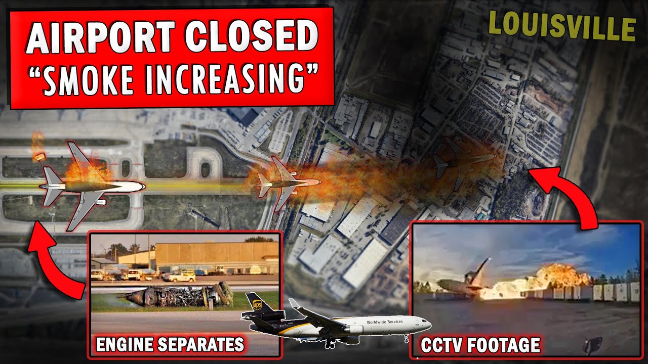 UPS MD-11 Crash at Louisville Takeoff ✈️