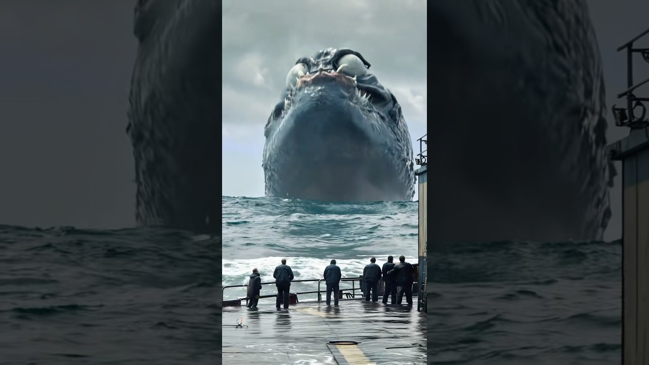 Giant Sea Monsters Appear Near Ship 🐉