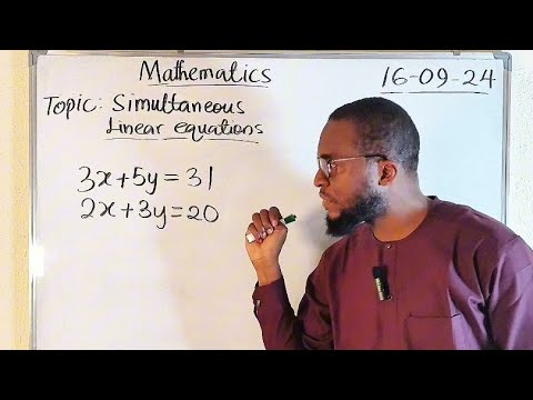 Master Linear Equations with Elimination Method