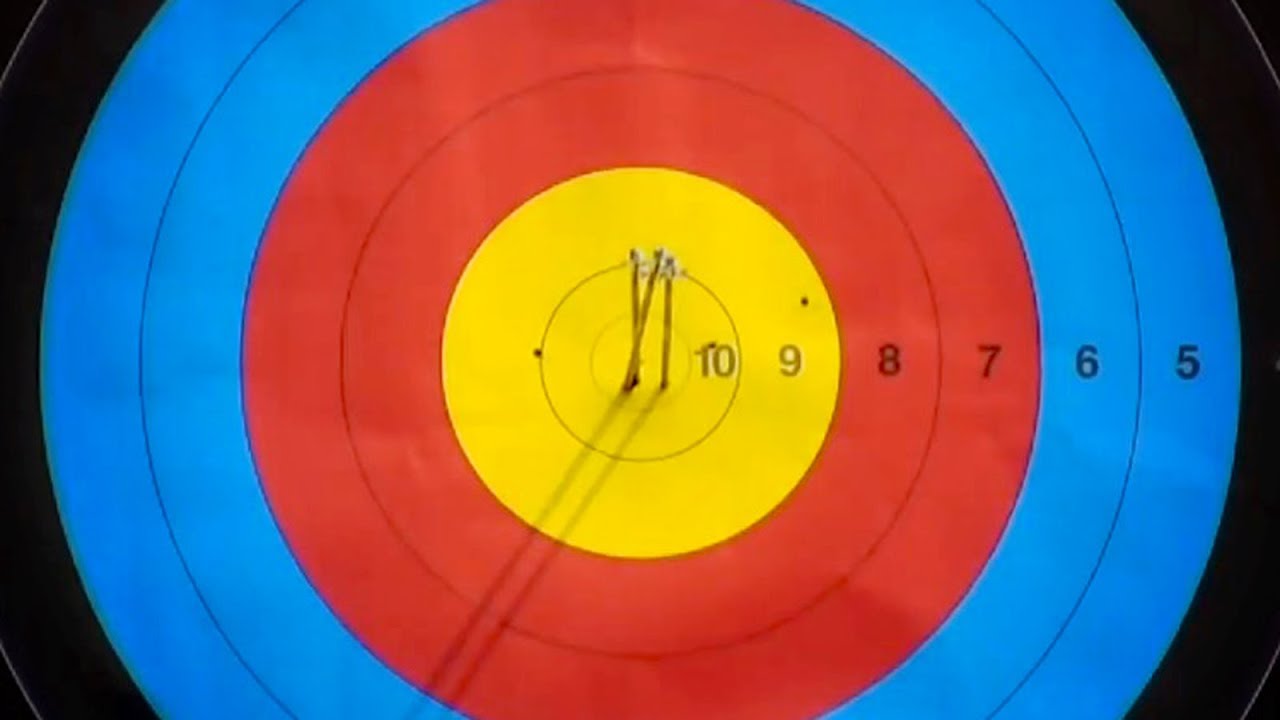 Olympic Champion Chang Hye Jin's 70m 3-Arrow Shot 🎯