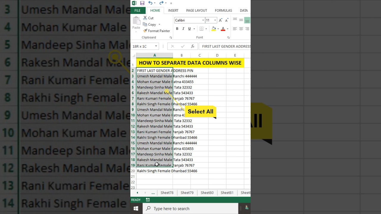 Excel: Separate Data into Columns Easily 📝