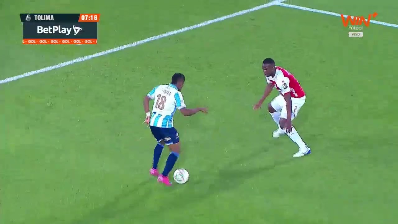 Tolima inicia fuerte, Parra anota temprano vs Santa Fe ⚽