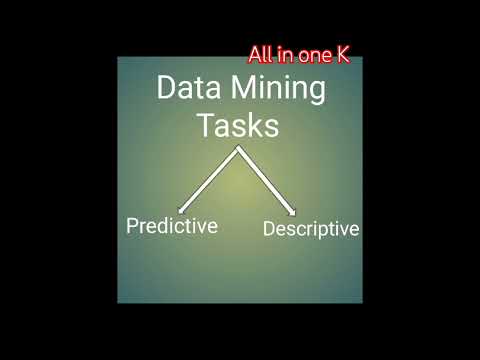 Data Mining Tasks || Data Mining Techniques #data #datamining #computerscience @AllinOneK5