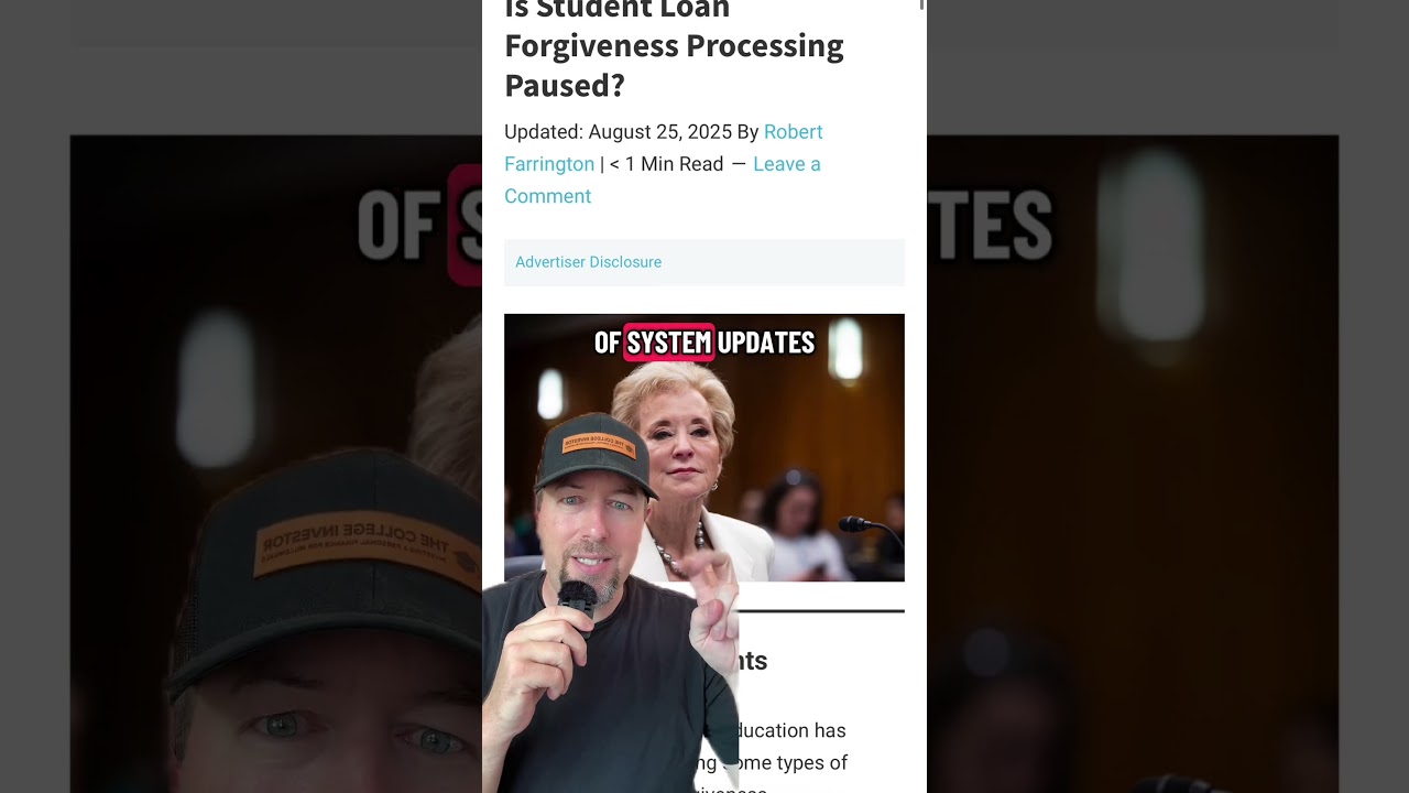 Is Student Loan Forgiveness on Hold? Essential Updates You Need to Know β¨
