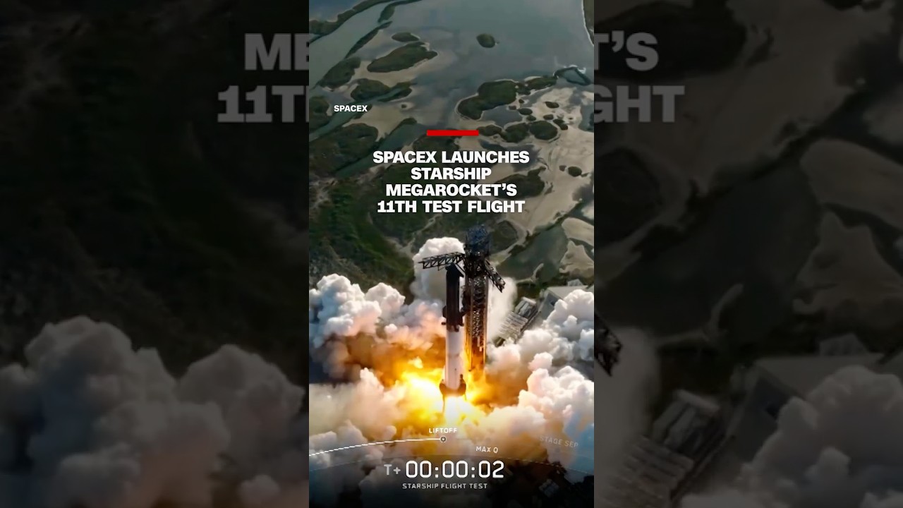 SpaceX's Starship Completes 11th Test Flight ๐