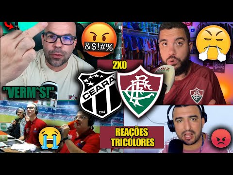 REAÇÕES do FLUMINENSE - CEARÁ 2X0 FLUMINENSE - BRASILEIRÃO 2025 - REACT VAMOS RIR DO FLU!